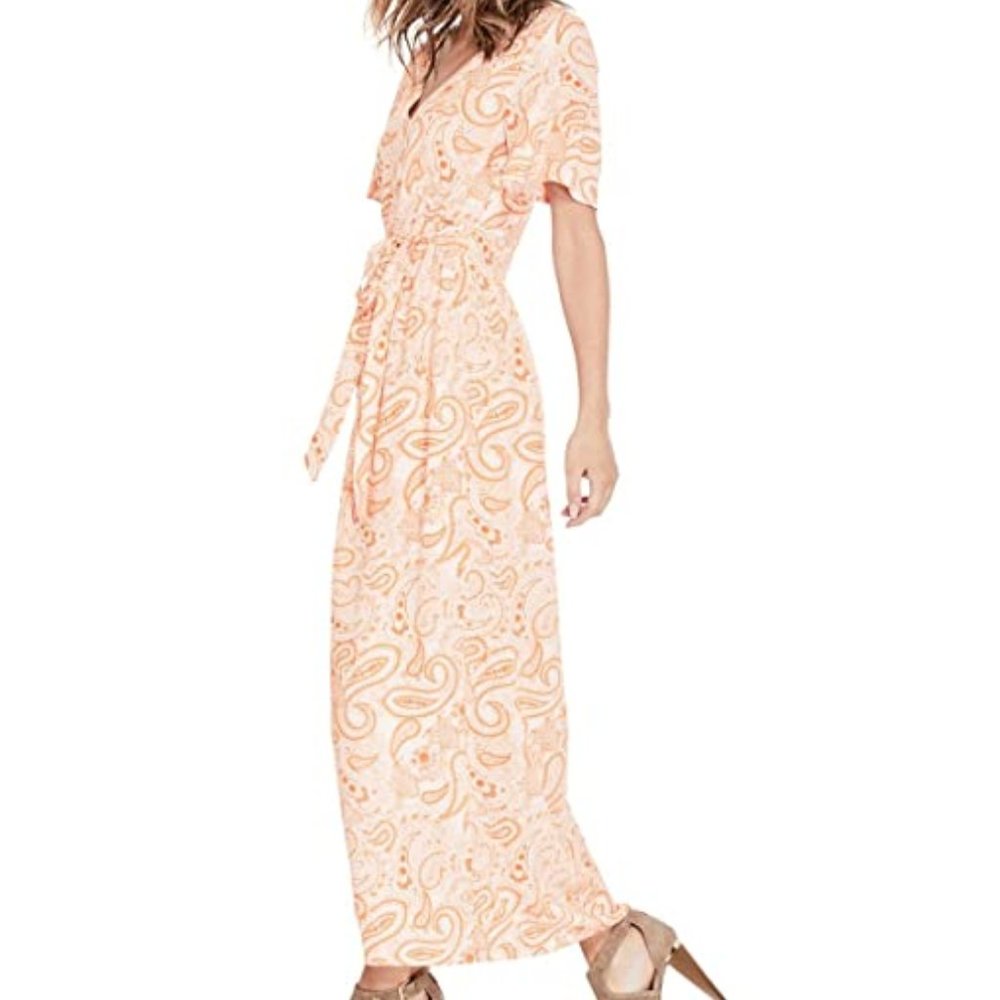 GUESS Women's Hope Paisley Maxi Romper - Picture 4 of 7